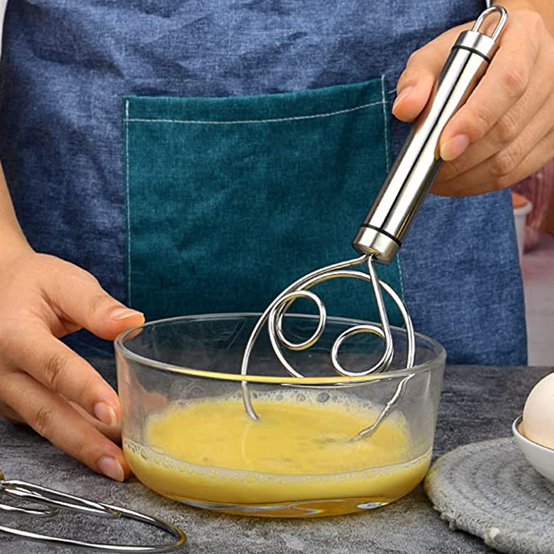BowLift | Stainless Steel Magic Dough Whisk Bread Whisk