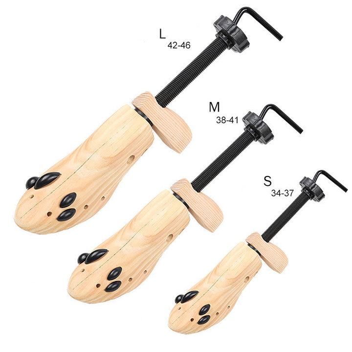 Adjustable Luxury Shoe Stretcher – Wooden Comfort Fitting Aid | Bowlift