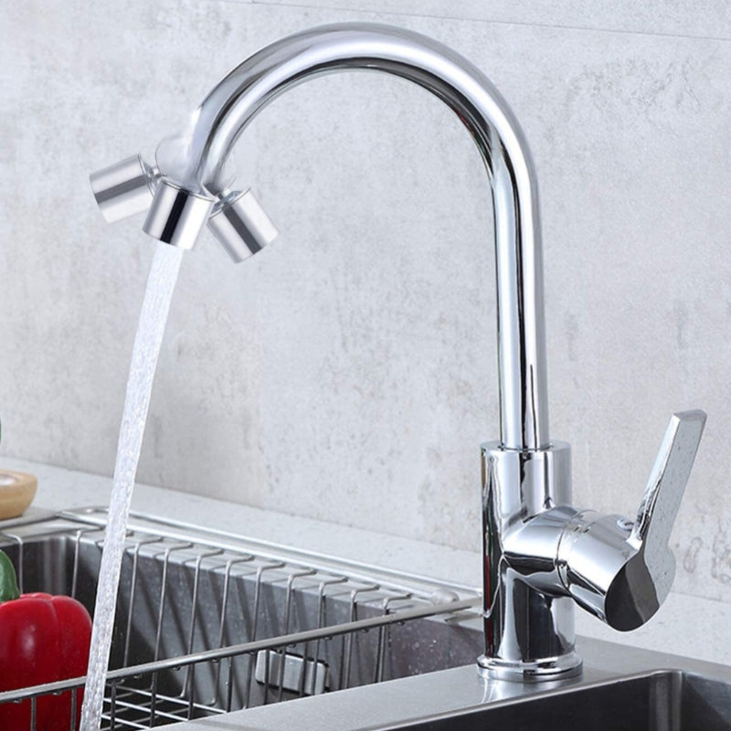 SprayMaster 360° Adjustable Faucet Attachment with Dual Spray Modes Bowlift