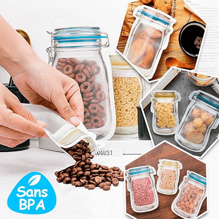 BowLift | Zip bags in the shape of a pot