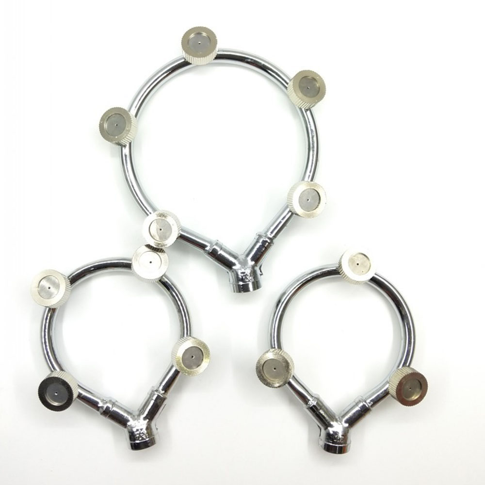 BowLift | High pressure stainless steel ring multi nozzle – Efficient spray attachment for garden irrigation