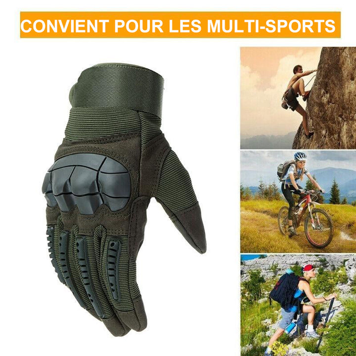Military tactical gloves with full fingers | Bowlift