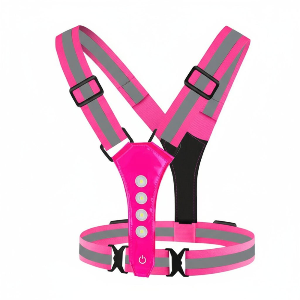 LED Safety Vest Pro – Reflective 360 Visible Vest | Bowlift
