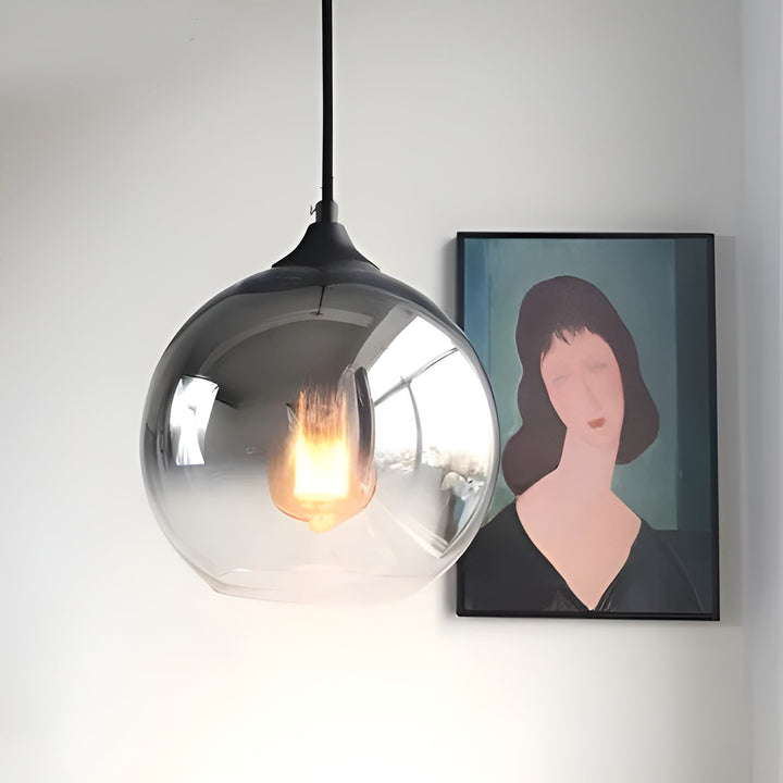 Industrial Glass Pendant Light with LED – Modern & Decorative | Ideal for Kitchens, Dining Rooms & Bars | Bowlift