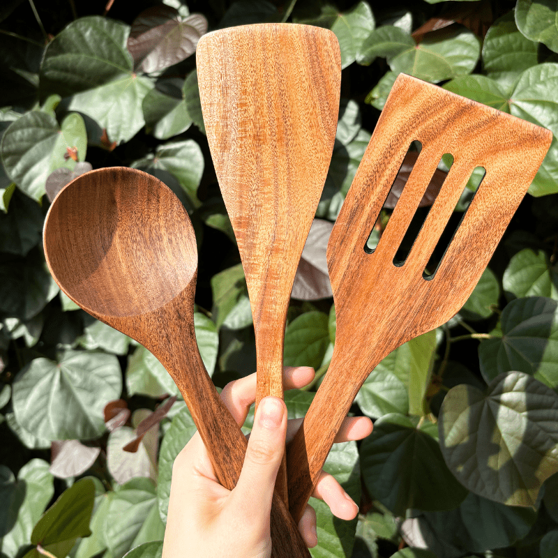 BowLift | Sustainable wooden cooking utensil set