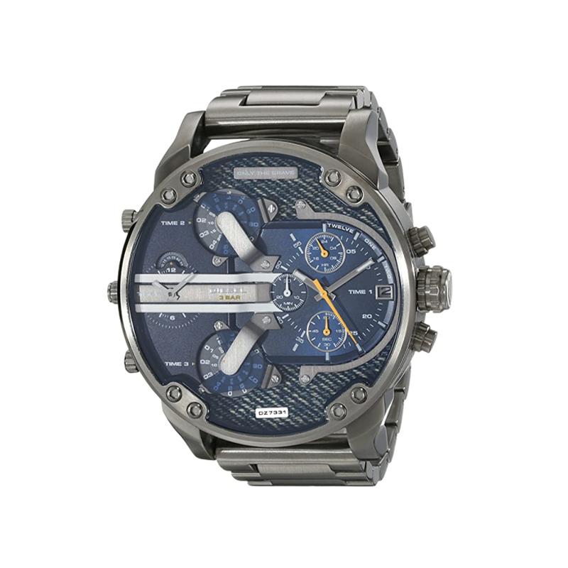 BowLift | Stainless Steel Chronograph Quartz Watch – Elegant Men’s Luxury Timepiece