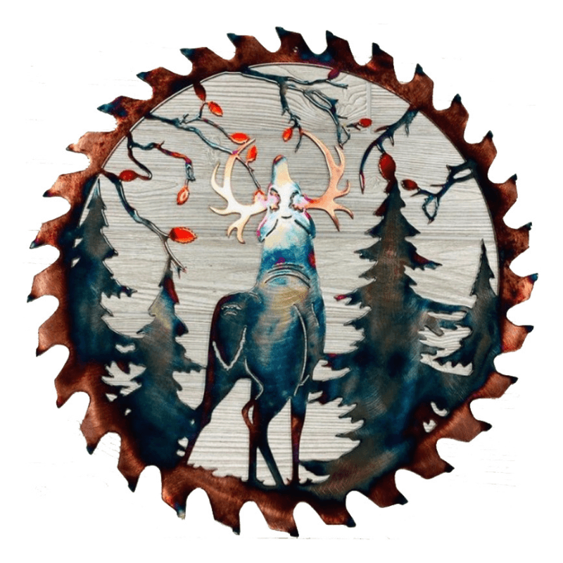 Metal wall art, laser-cut | Bowlift