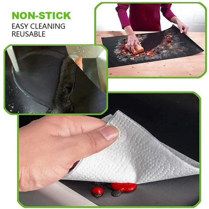 BowLift | Non-adhesive Grill mats with Cutting box