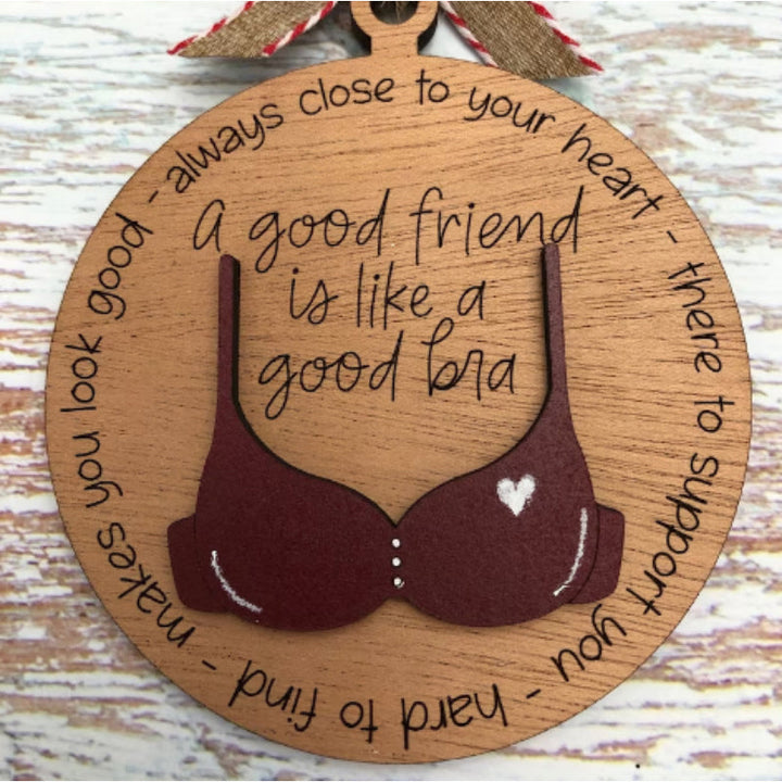 BowLift | Funny Christmas Bra Ornament