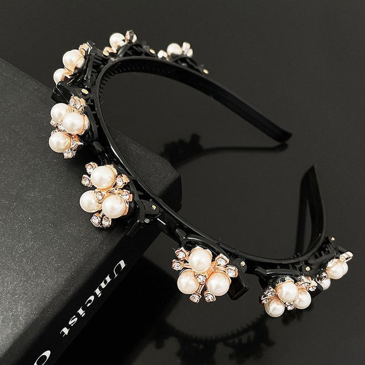 BowLift | Vintage 2 In 1 Non-Slip Braided Headband