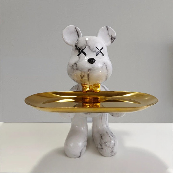 BowLift | Bear statue with tray