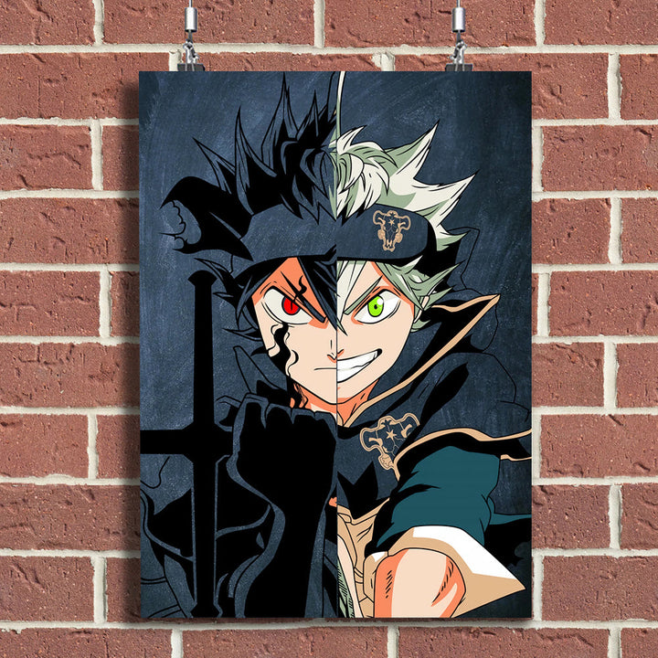 Double Anime Boy - Canvas Wall Art Painting | Bowlift