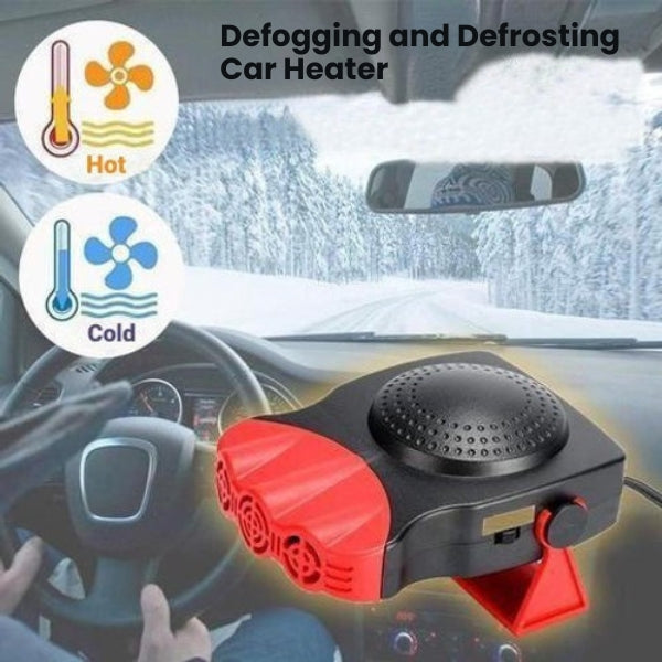 BowLift | Portable Car Heater – 12V Plug-In Defogging & Defrosting for Quick Winter Warmth