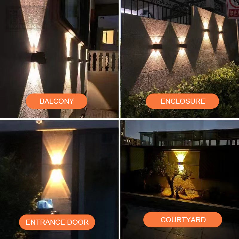 BowLift | Solar Outdoor Wall Light