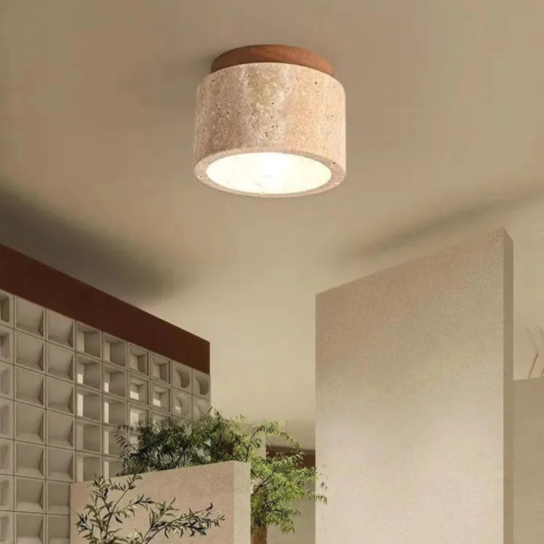 BowLift | Radia – Japanese Ceiling Light | Minimalist Home Lighting with Warm Glow
