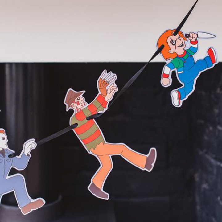 BowLift | Halloween Santa Carla Vampire Garland Horror Decoration