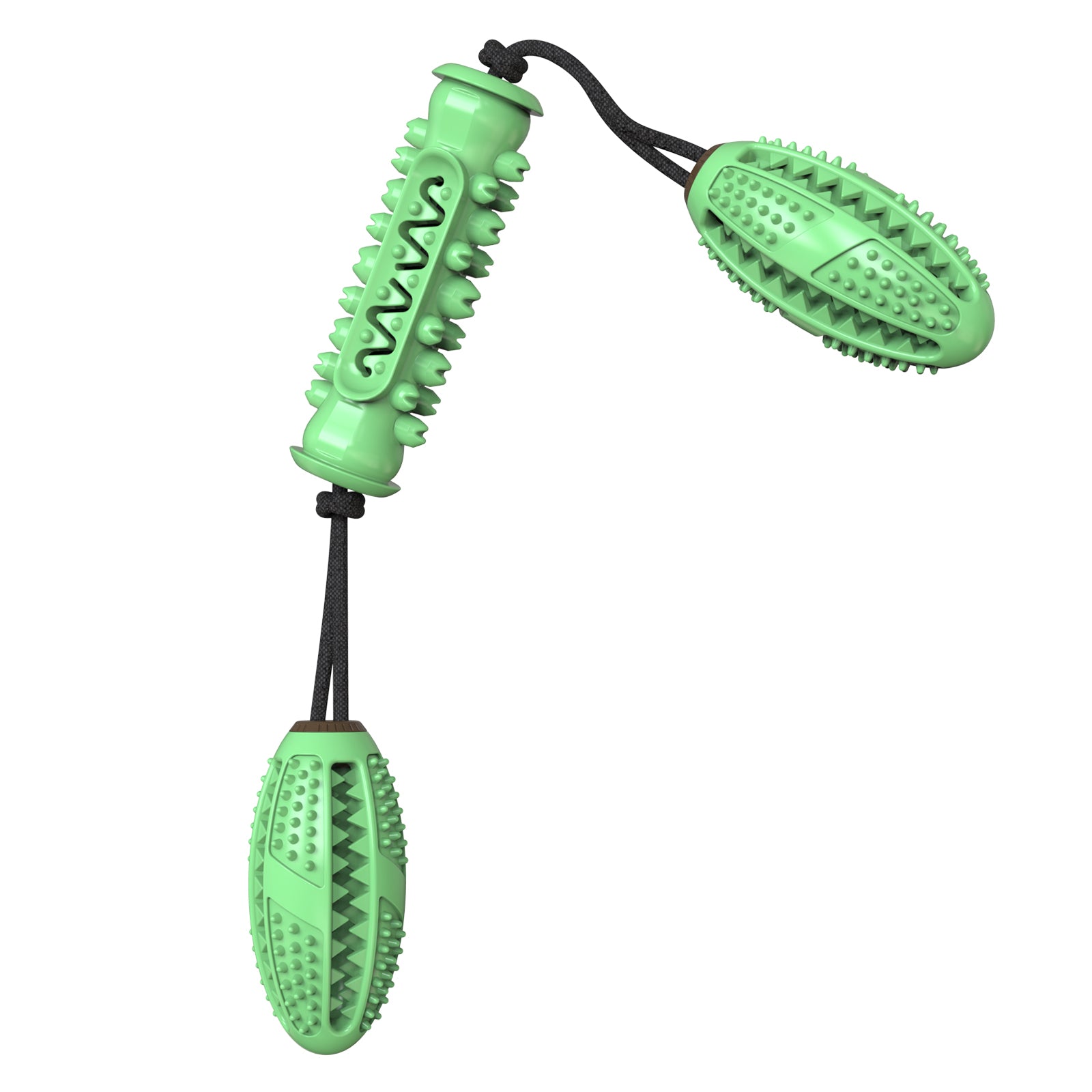 Dog Serrated Chew Toy / Dumbbell Style B / For Dogs