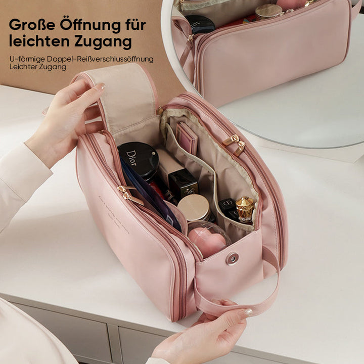 Portable cosmetics bag with large capacity | Bowlift