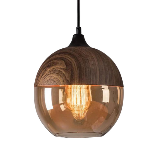 BowLift | Stylish Scandinavian Wooden Ceiling Lamp - NordLuna