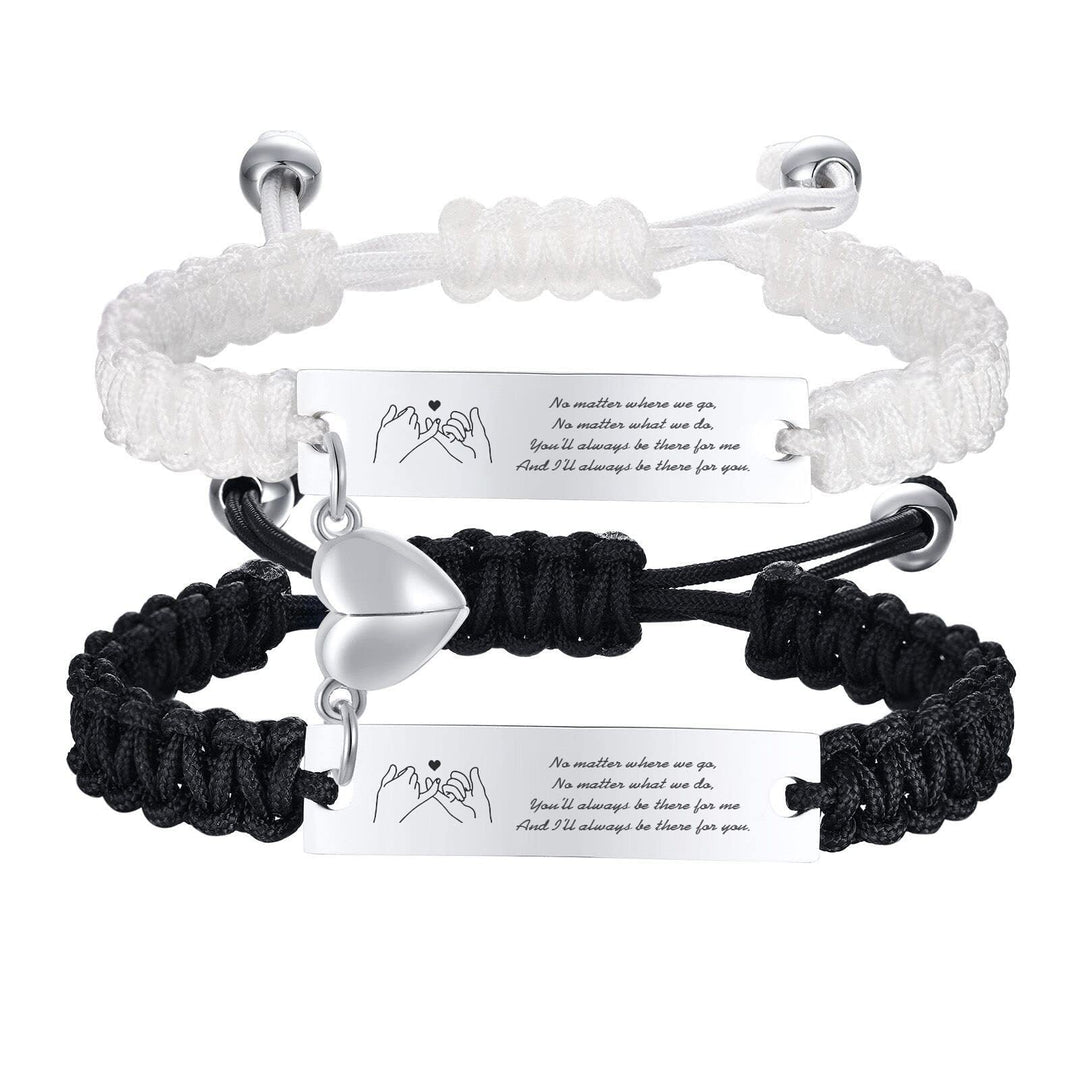 BowLift | Magnetic Couple Braided Bracelets