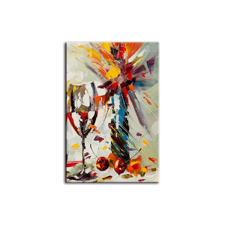 Abstract Summer - Canvas Wall Art Painting | Bowlift