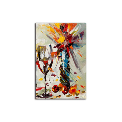 Abstract Summer - Canvas Wall Art Painting | Bowlift