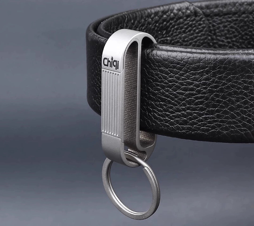 BowLift | Titanium Alloy Men's Belt Buckle Keychain - Durable, Stylish, Non-Fading Lock