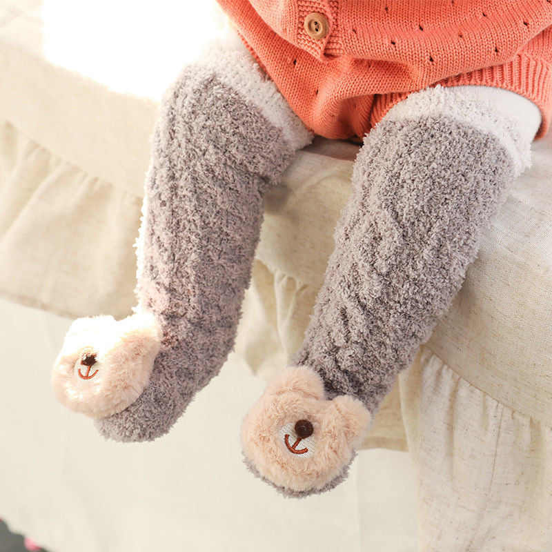BowLift | Baby Winter Fluffy Fuzzy Socks