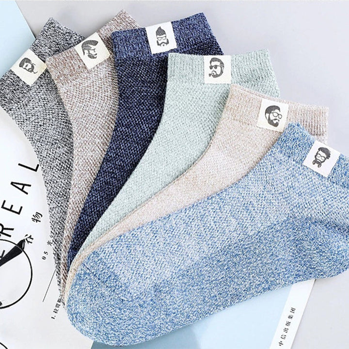 BowLift | Men‘s Business Breathable Anti-bacterial Deodorant Socks（5PCS）