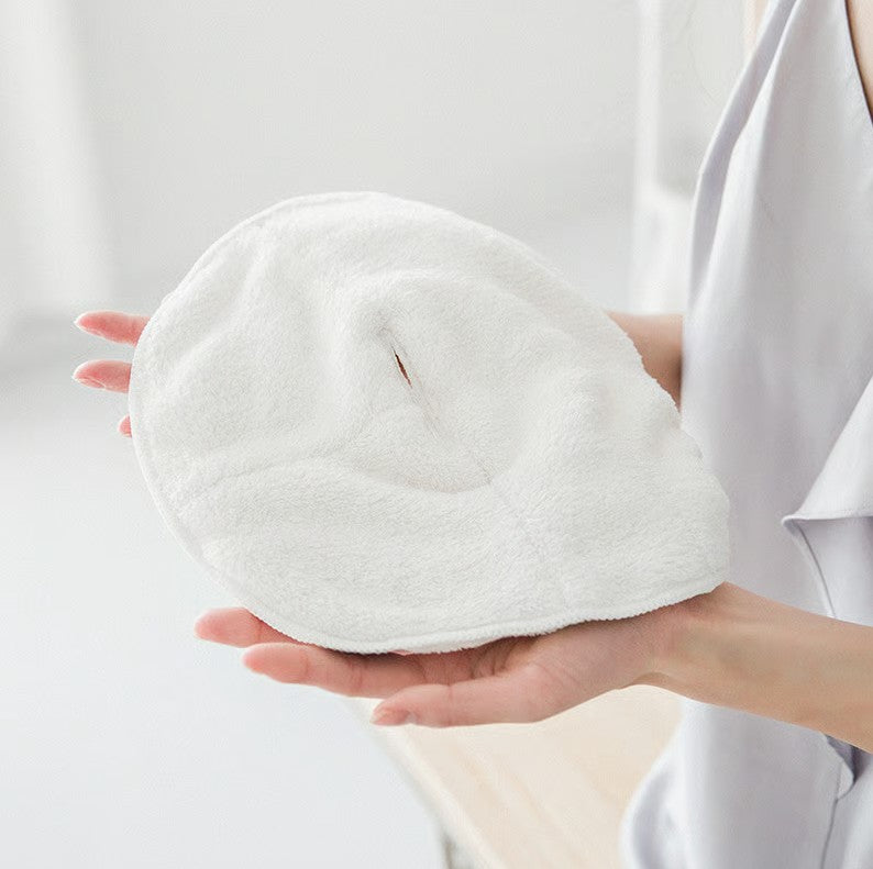 BowLift | Moisturizing facial towel made of coral velvet