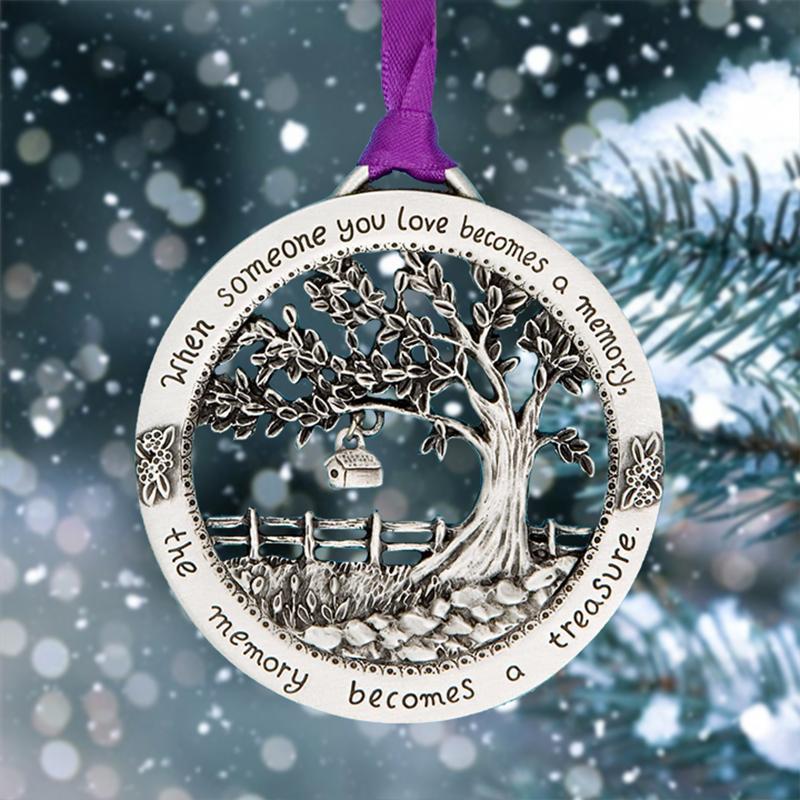 BowLift | "When Someone You Love Becomes a Memory" - Merry Christmas Memorial Ornament