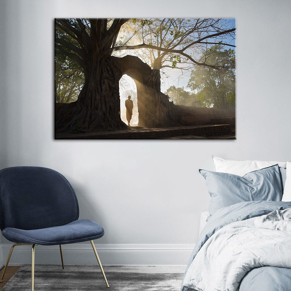 Under The Arch - Canvas Wall Art Painting | Bowlift