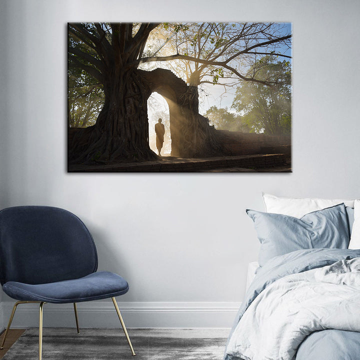 Under The Arch - Canvas Wall Art Painting | Bowlift