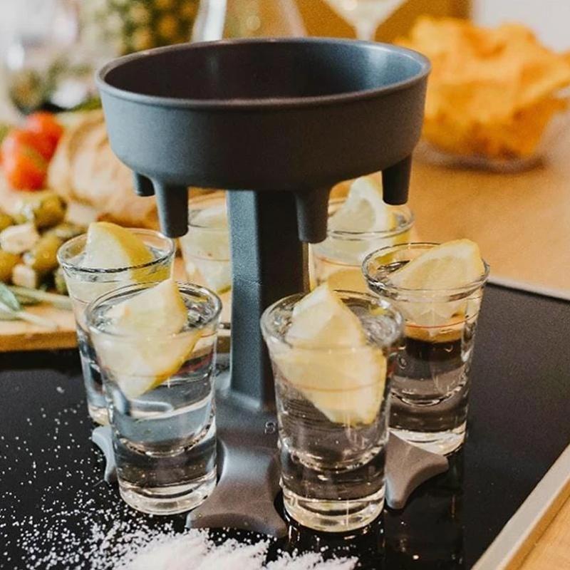 BowLift | 6 Shot Glass Dispenser and Holder