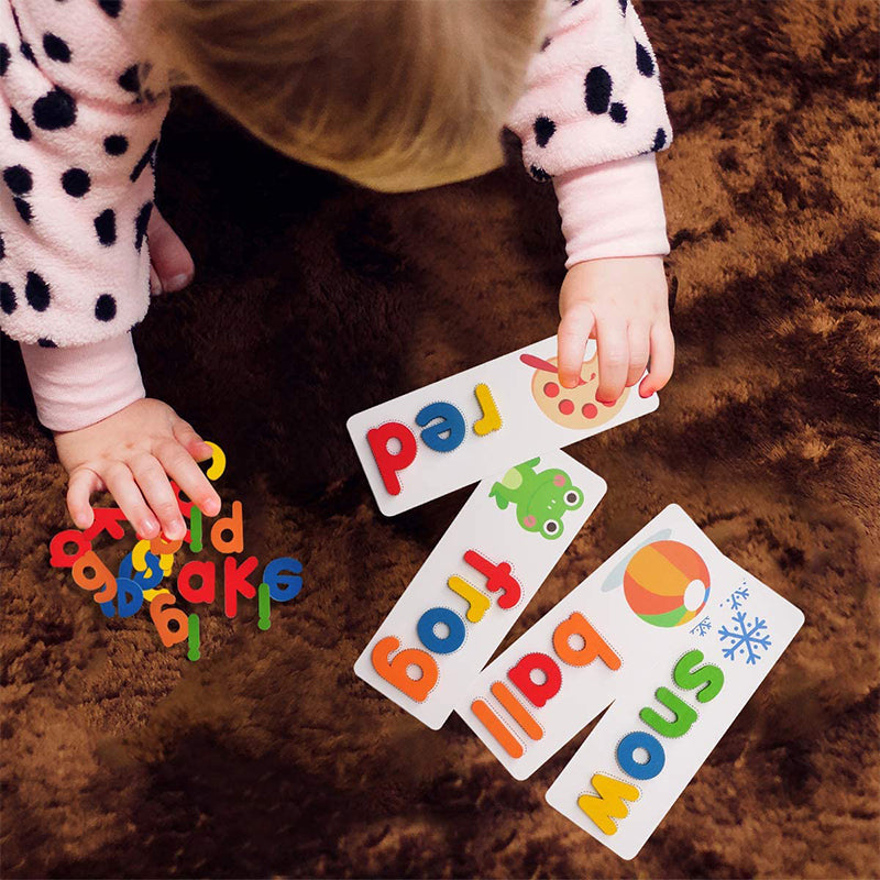 Letter recognition spelling game | Bowlift