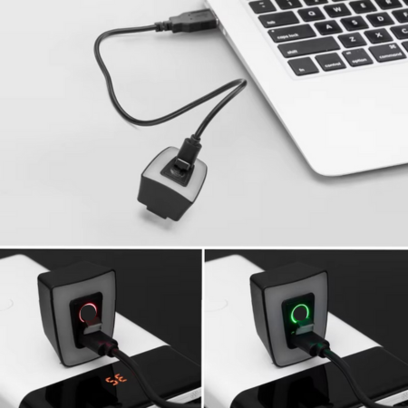 BowLift | USB Rechargeable Waterproof LED Bike Tail Light for Night Riding Safety