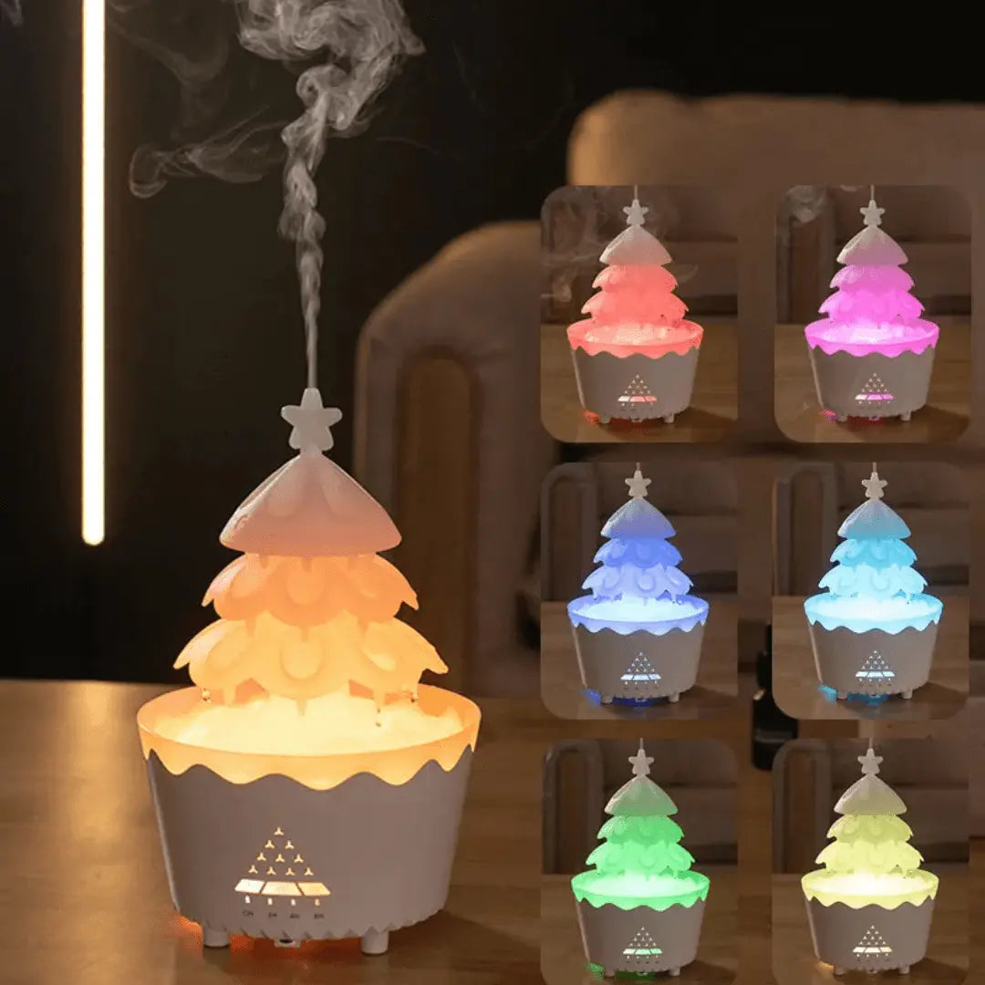 BowLift | AromaBoom Christmas diffuser – Ultrasonic humidifier with LED and USB