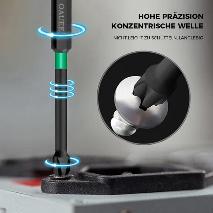 Cross-recess screwdriver bit set | Bowlift