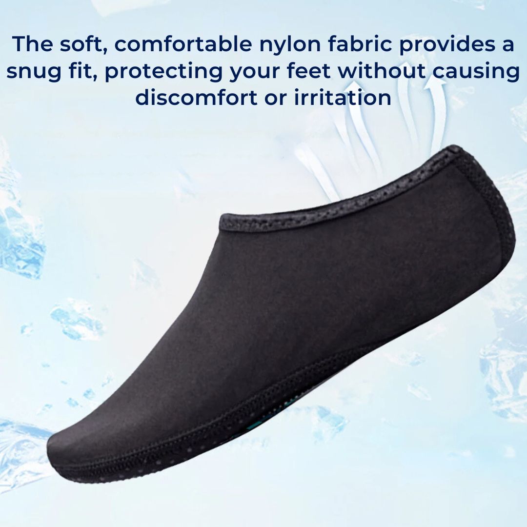 AquaGuard Water-Resistant Swimming Shoes | Lightweight Non-Slip Foot Protection - Beaches - Pools - Water Sports Bowlift
