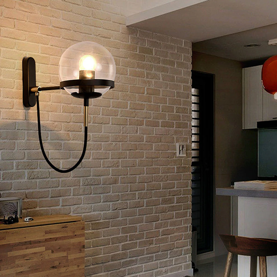 BowLift | Stylish Glass Wall Lamp
