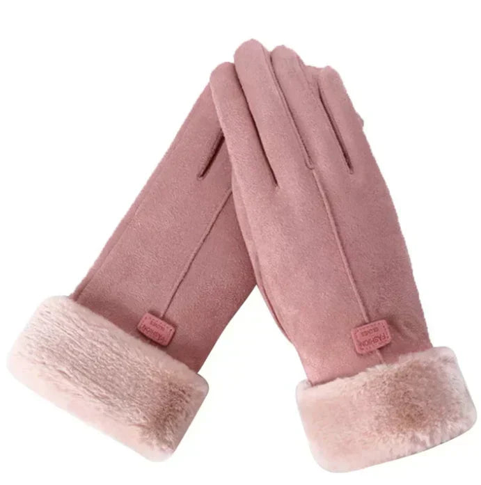BowLift | Suede Gloves Winter Touch - Comfort and Warmth