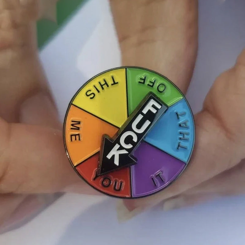 BowLift | Funny rotating badge