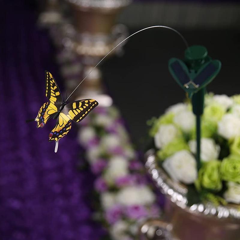 BowLift | Solar-powered dancing hummingbird and butterfly