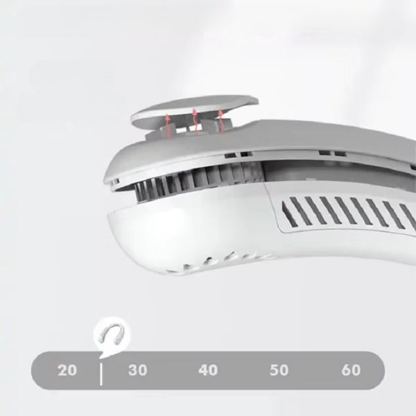 BowLift | Portable Neck Fan - Hands-Free Cooling Fan for Personal Comfort