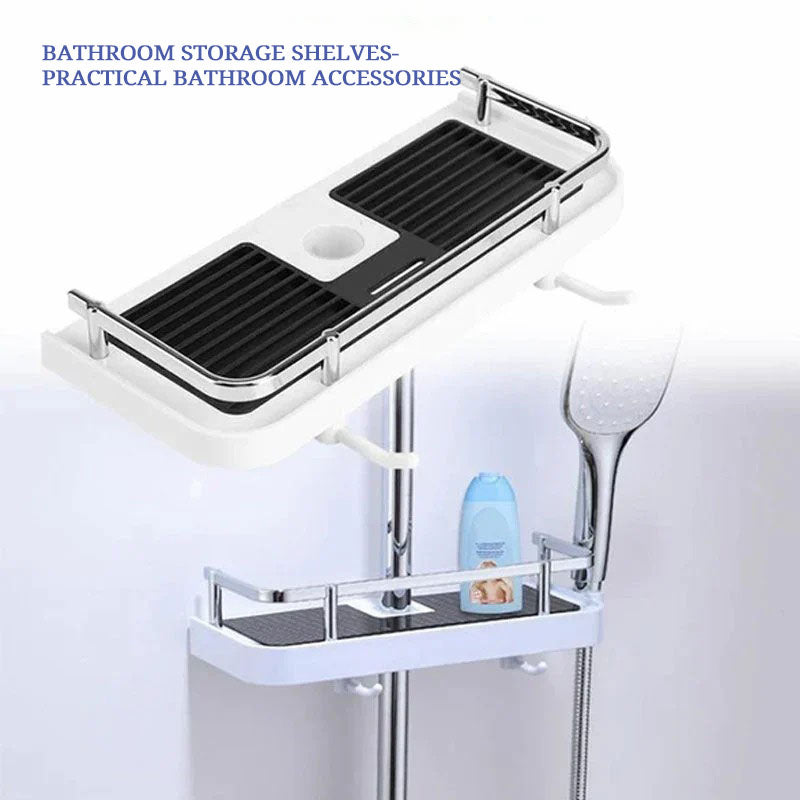 BowLift | Shower rod storage rack