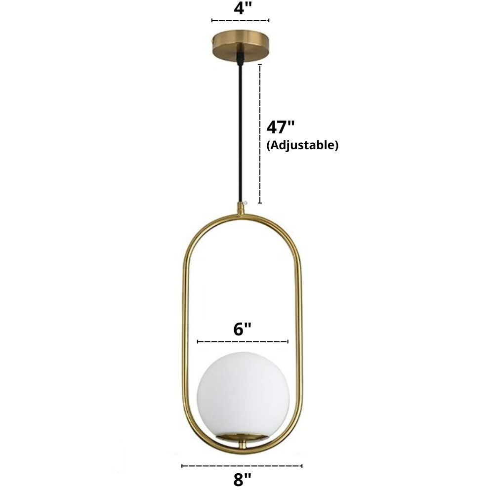 Nordic Glass Pendant Lamps | Bowlift