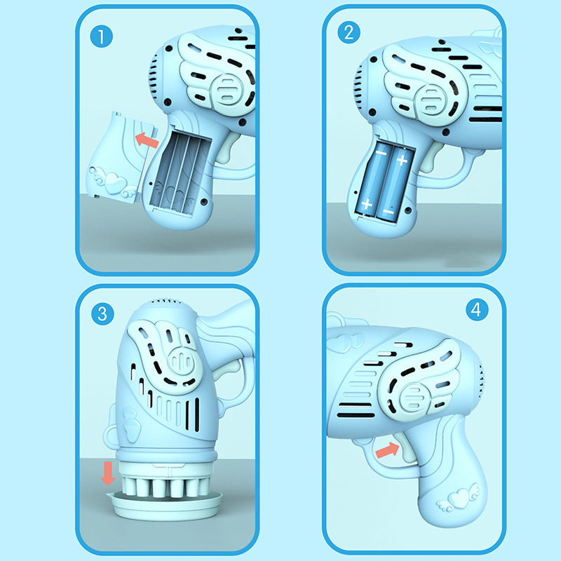 BowLift | 23-hole Bubble Machine (Bubble Water Include)