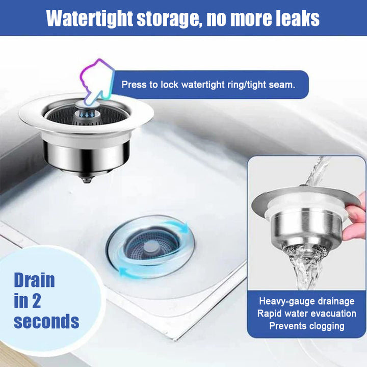 BowLift | Upgraded Sink Bounce Core Drain Strainer