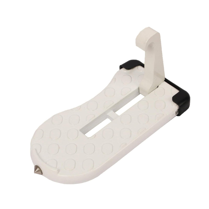 U-shaped door threshold bolt with safety hammer | Bowlift