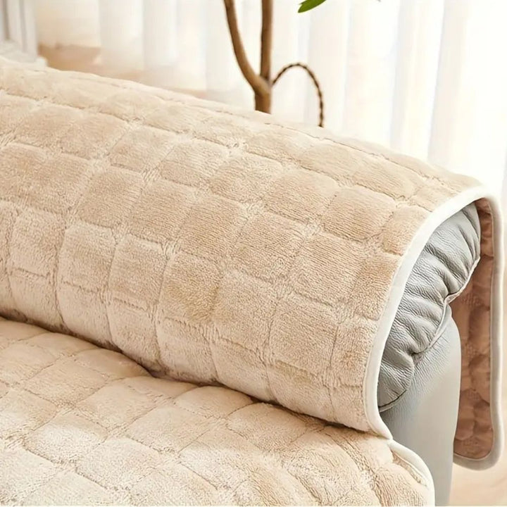 BowLift | Velvet Grid Recliner Cover